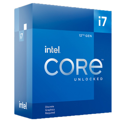 CPU Intel Core I7-12700F (Up To 4.80GHz, 12 Nhân 20 Luồng, 25M Cache, Alder Lake)