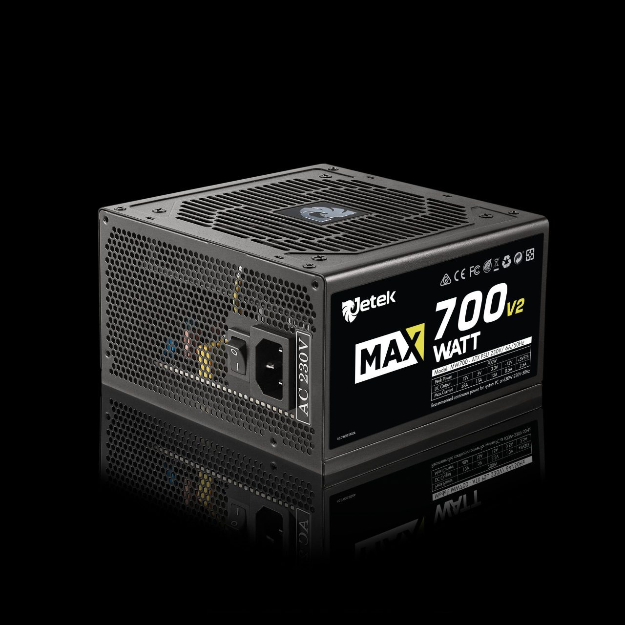 Nguồn Jetek MaxWatt MW700 V2 700W