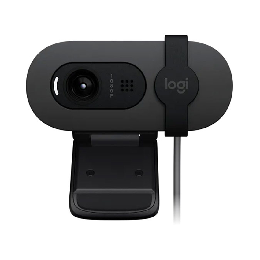 WEBCAM LOGITECH BRIO 100 FULL HD - MÀU ĐEN